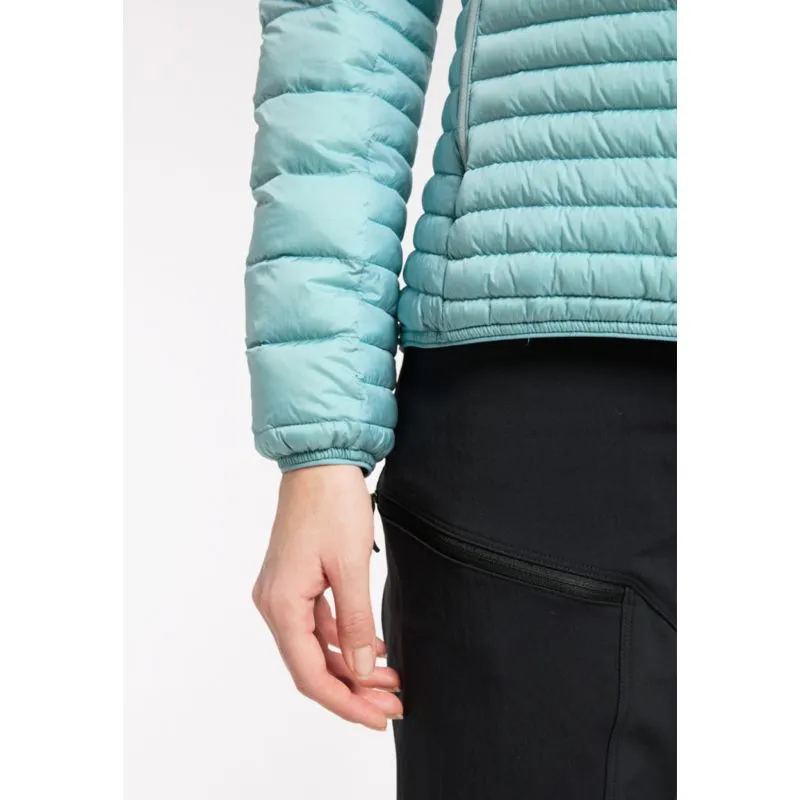 Giacca con cappuccio HAGLÖFS Micro Nordic da donna (Frost Blue)