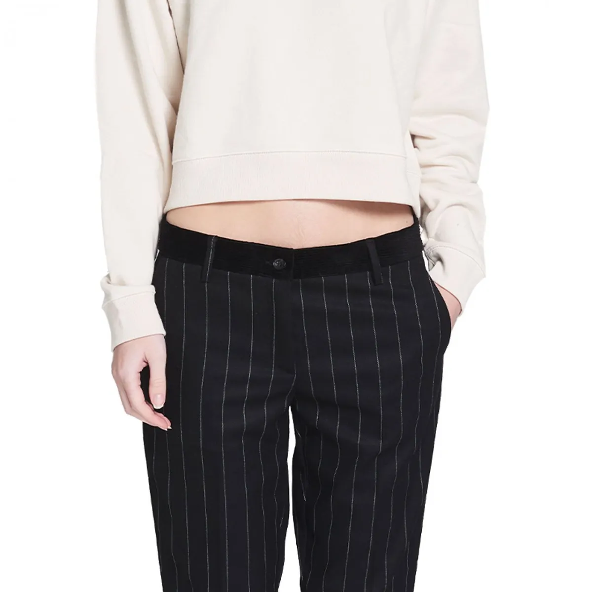 Pantalone A Righe Chino Audrei