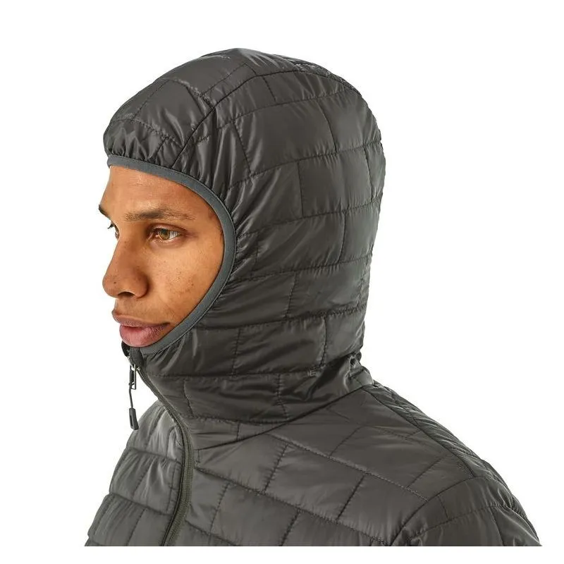Patagonia Nano Puff Hoody giacca con cappuccio (Forge Grey) uomo