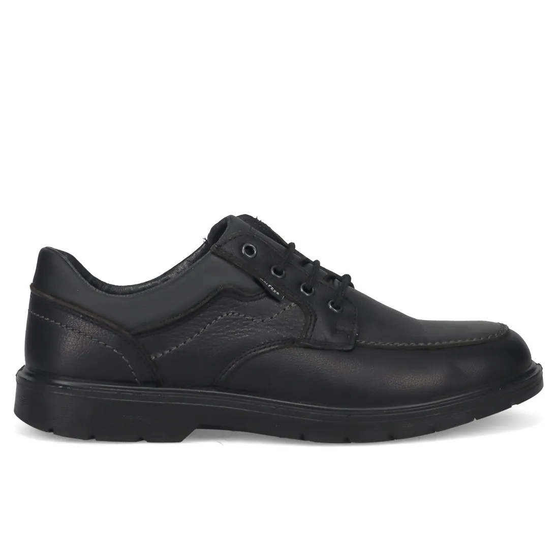 Scarpa stringata da uomo Grisport nera in pelle