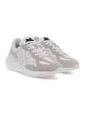 Sneakers John Richmond BALENCIAGA in nylon e camoscio bianco e grigio chiaro